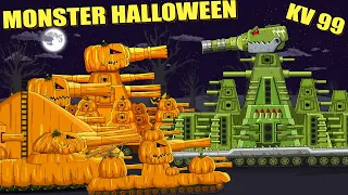 All Series Monster Halloween /Nina tank cartoon