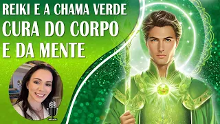 Reiki à Distância e a Magia da Cura da Chama Verde, Caminhos para a Saúde e o Equilíbrio, Com 852Hz.