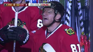 Milestone: Hossa scores his 500th goal