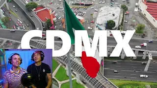 Mexicano y Gringo Reaccionando a Soy Tapatío "Ciudad de México"