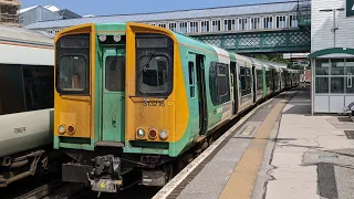 Class 313s at Lewes