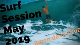 BAR DE LA CRUZ SURF SPOT IN OAXACA -SURF SESSION MAY 2019 PART III