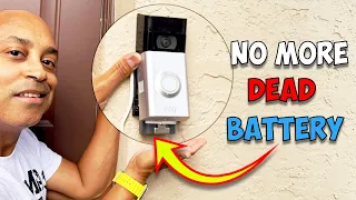 How to Power a Ring Doorbell with NO Power Source