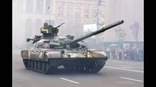 Military parade. Ukraine independence day 25 years. Військовий парад. Танки.