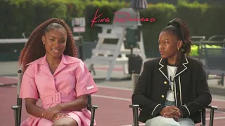 'King Richard' cast on portraying the Williams sisters