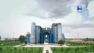 SHahrisabz . Oqsaroy qanday kurinishda bulgan.