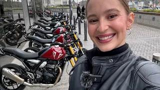 Triumph Scrambler 400 X & Speed 400  Press Launch in Valencia/Dominika Rides