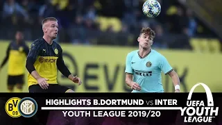 BORUSSIA DORTMUND 2-1 INTER | U19 HIGHLIGHTS | Inter remain top of Group F | UEFA Youth League