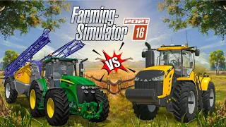 JCB Fastrac Challenge in Fs16 | Fs16 Multiplayer | Timelapse |