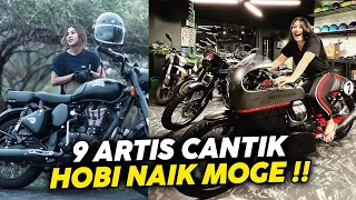 9 Artis Cantik Indonesia Hobi Mengendarai Moge, gosip artis hari ini
