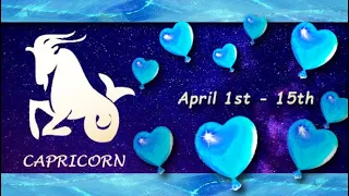 Capricorn (April 1st-15th) LOVE & PASSION running high, feeling GUILTY & REGRET for their SNEAKINESS