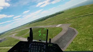 DCS: how to reverse-thrust land the F-16C