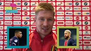 questions from Kevin de bruyne and romelu lukaku