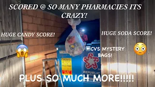 DUMPSTER DIVIN// AWESOME MEGA HAUL// ALL @ PHARMACIES THIS NIGHT! NOT ONE SCORE @ A DG? WEIRD🤷🏻‍♀️