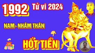 🔴 TỬ VI 2024: Tử Vi Tuổi NHÂM THÂN Nam Mạng năm 2024- Cực may, Cực đỏ, PHÁT TÀI CỰC MẠNH, GIÀU TO