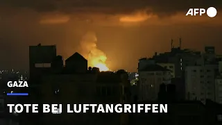 Viele Tote bei israelischen Luftangriffen in Gaza | AFP
