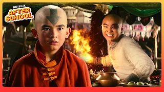 Zuko VS Aang Omashu Chase! 🔥🌀 Avatar: The Last Airbender | Netflix After School