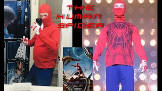 Going to Watch Spiderman No Way Home Dressed as The Human Spider