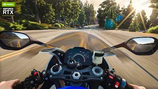 Pushing GTA 5 RAGE Engine To The LIMITS with Ultra Realistic Graphics Mods - RAW Motorbike Gameplay!