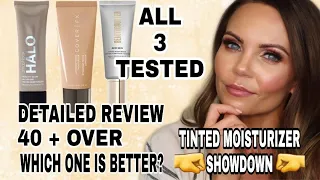 NEW TINTED MOISTURIZERS COMPARED AND TESTED | SMASHBOX HALO | BEAUTYCOUNTER DEWY SKIN | COVER FX