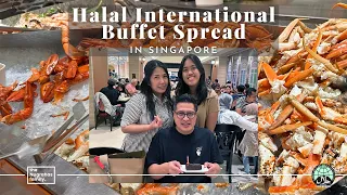 SINGAPORE: HALAL INTERNATIONAL BUFFET SPREAD (ENG/IND)