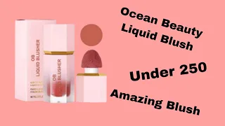 Sheglam liquid blush | DUPE | review