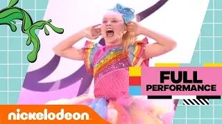 JoJo Siwa Gets SLIMED While Performing Her Top Hits 😜 | Kids' Choice Awards 2018 | Nick