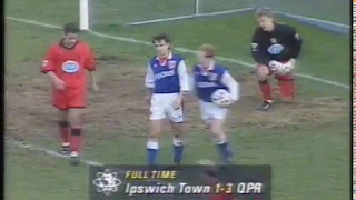 Ipswich Town 1 Queens Park Rangers 3, 26 March 1994