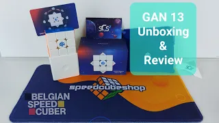 GAN 13 maglev unboxing and review [Speedcubeshop]