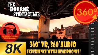 The Bourne Stuntacular [8K 360 VR] Universal Studios Florida