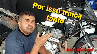 Porque o motor XRE300 ou CB300 trinca o cabeçote?