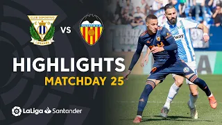 Highlights CD Leganés vs Valencia CF (1-1)