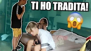 Amore...TI HO TRADITA!! PRANK alla mia RAGAZZA *menato*