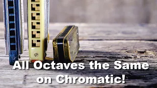 All Octaves Tuned the Same on Chromatic Harmonica