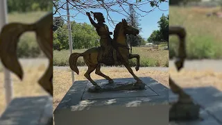 San Jose statue depicting heroic Indian ruler found after being stolen