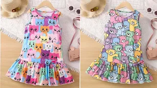 Como fazer Vestido infantil trapézio fácil