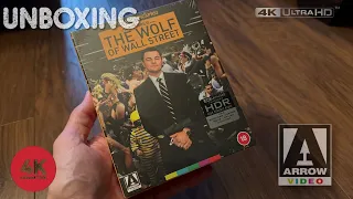 The Wolf of Wall Street @Arrow_Video 4k UltraHD Blu-ray limited edition Unboxing