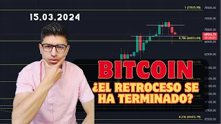 ANÁLISIS Y PROYECCIÓN INTRADIARIA DE BITCOIN | 15.03.2024 | #BITCOIN #HALVING