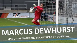 Penalty hero Marcus Dewhurst speaks after derby day draw at Barnet