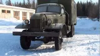 Soviet ZiS-151 truck