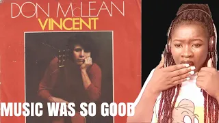 SO TOUCHING |  Don McLean - VINCENT ( Starry, Starry  Night)  First Time Hearing REACTION