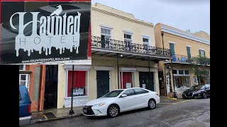THE HAUNTED HOTEL New Orleans Review and Tour