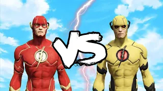 GTA 5 - THE FLASH vs THE REVERSE FLASH (GTA 5 Mods)