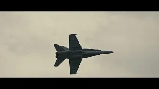 Air Show Radom 2023 Fighter Jets - TOP GUN Soundtrack - CINEMATIC FILM LOOK - 4K