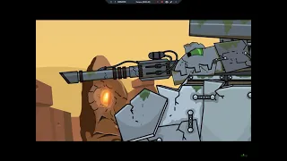 Реакция на мультики про танки Гигантский заражёный Карлопанцев Animation Fox