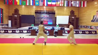 Tural Shirmammadov - Karate training