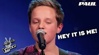 Paul schüttet seiner großen Liebe mit einem eigenen Song das Herz aus | The Voice Kids 2022