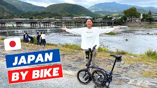 Japan Cycling Tour【4K】Kyoto to Arashiyama Cycling Route