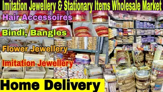 Imitation & Artificial Jewellery Wholesale Market | Bangles, Chura, Bindi, Necklace, Kundan Sets |