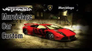 Need for speed most wanted 2005 - car custom( Lamborghini Murcielago car custom)